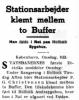 Ulykke på Holbæk Station - avisudklip fra Ribe Stifts Tidende (1849-1960) den 27. august 1947